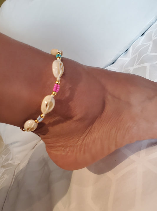 Shell anklet bracelet