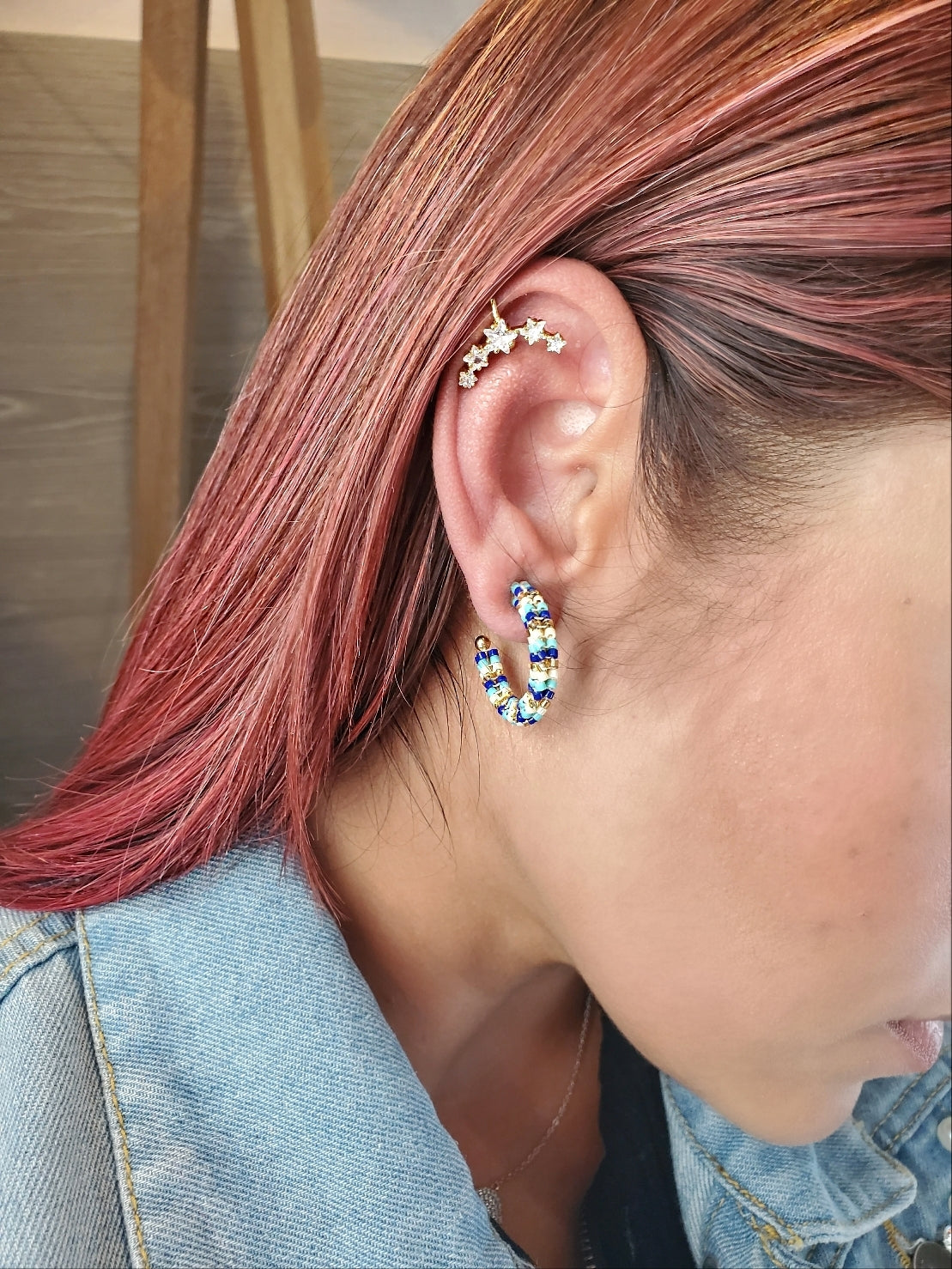 Star earcuff