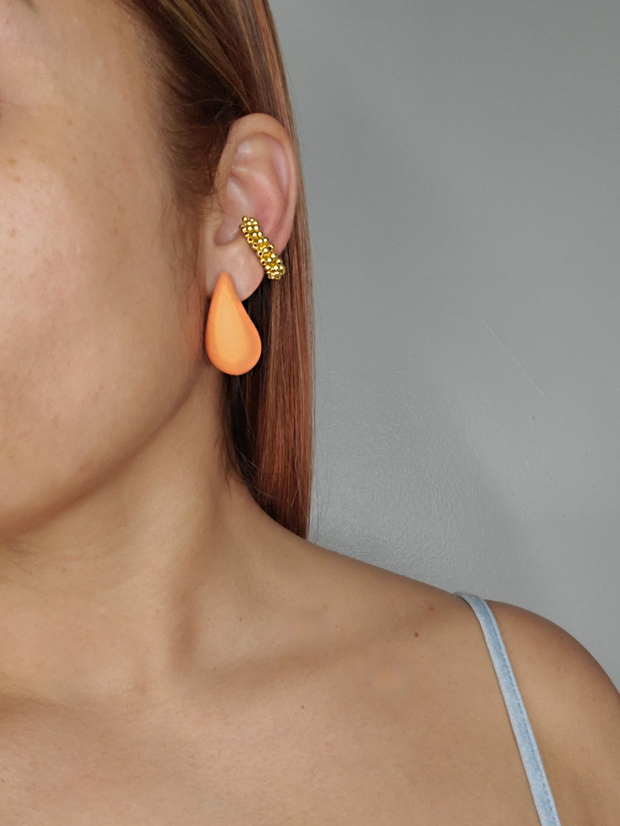 Colorful waterdrop earrings