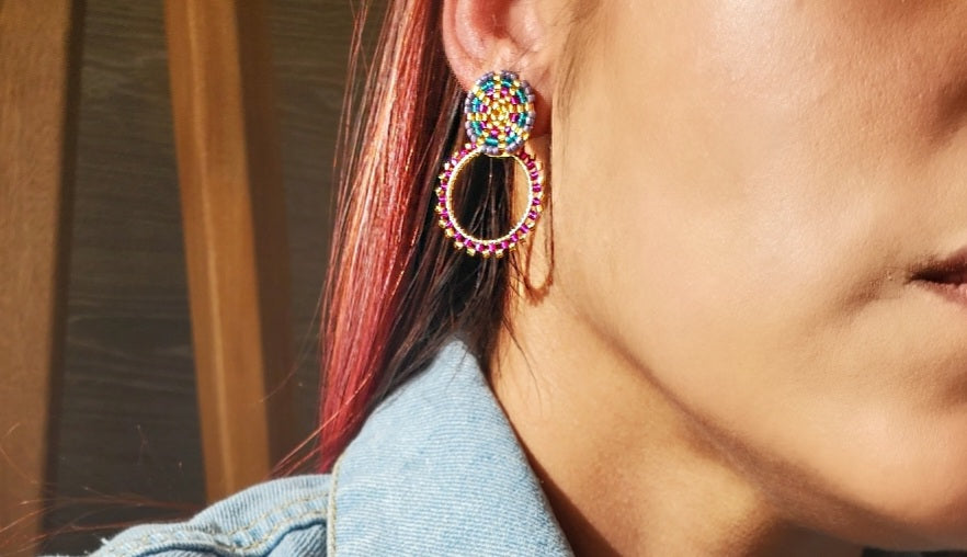 Barbie earrings